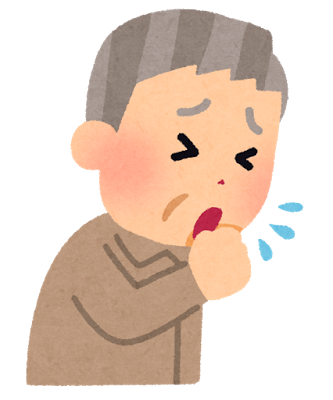咳に